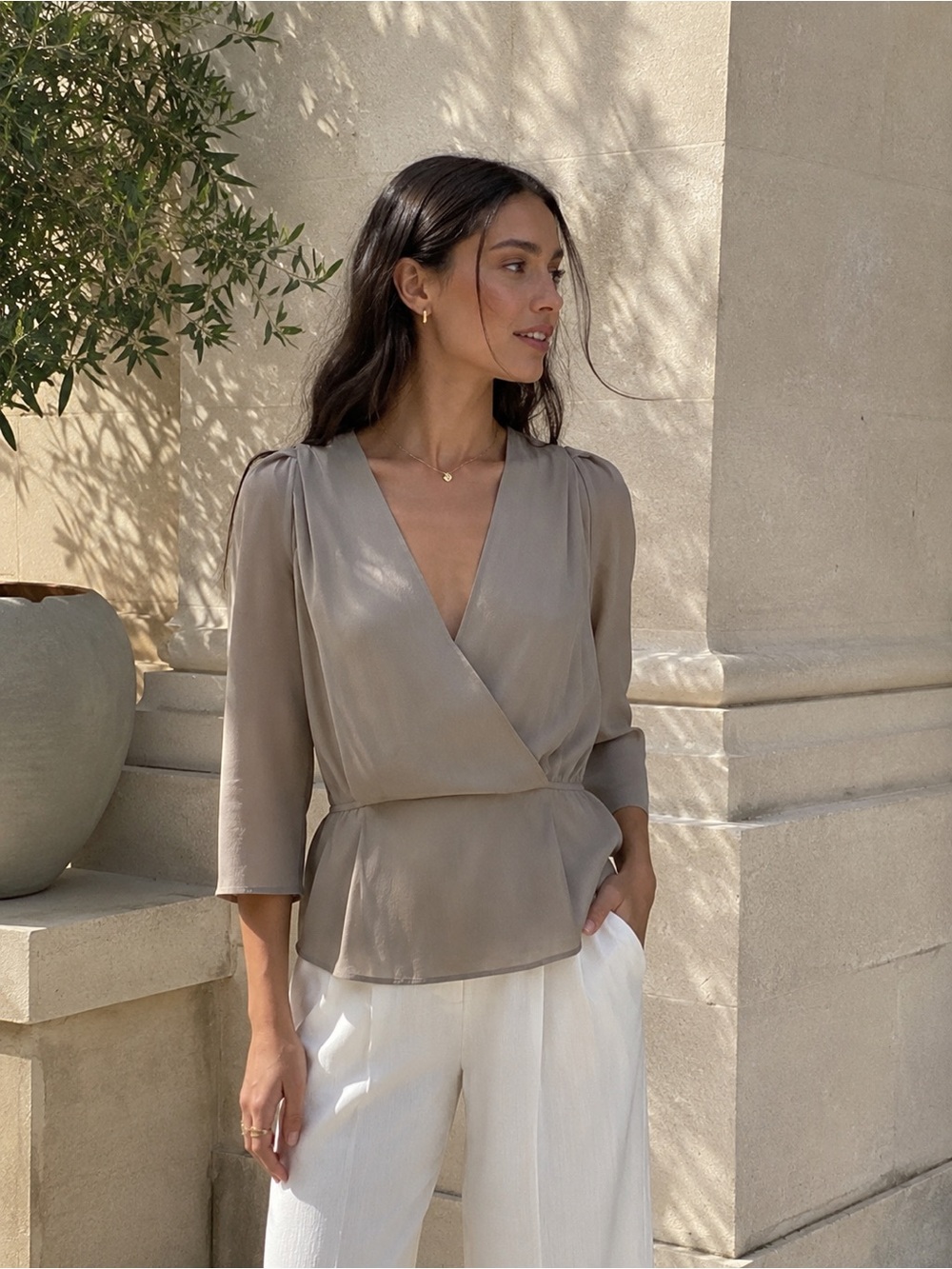 Babaton blouse xs